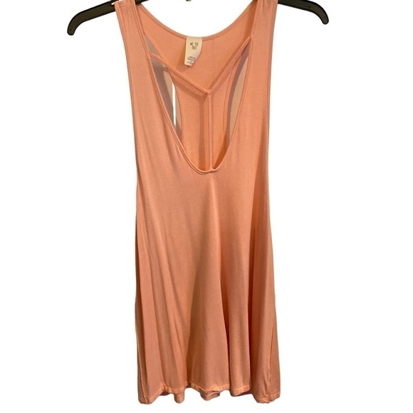 free people Amelia Y strap tank top in peach - Picture 5 of 8